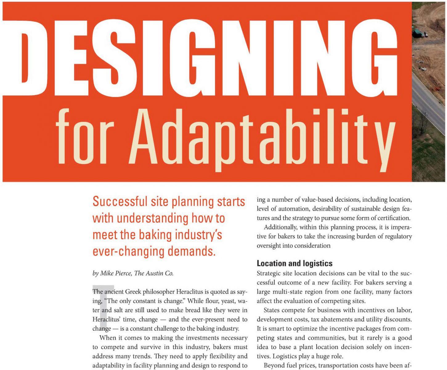 designing for adaptability article