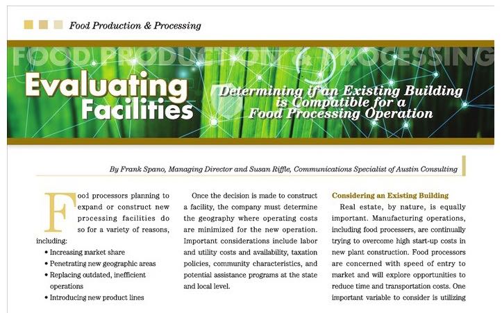 expansion solutions food processing page