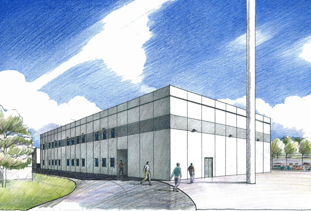Rendering of the Florida Power and Light administrative building